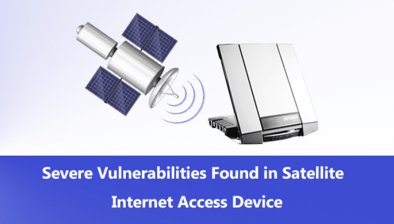 Multiple Vulnerabilities Found in Satellite Internet Access Terminal Let Hackers Intercept the GPS Traffic