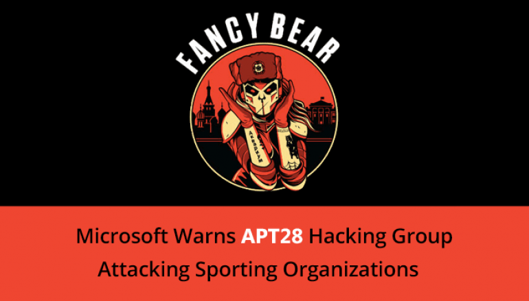 APT28 Hacking Group Attacking Sporting Organizations Around the World Using Custom Malware