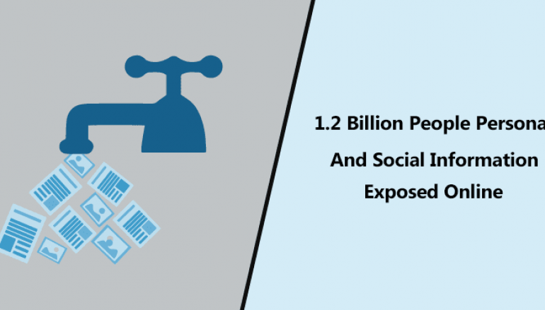 Massive Data Leak – 1.2 Billion People Personal & Social Information That Consist of 4TB Data Exposed Online
