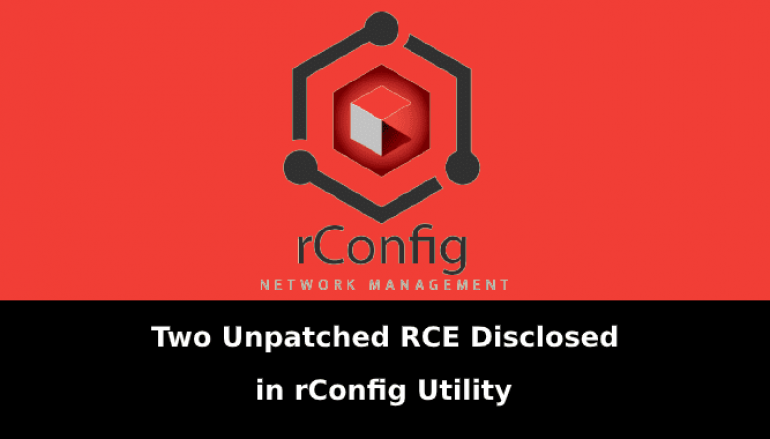 2 Unpatched Critical RCE Bug Disclosed in Open Source Network Configuration Utility rConfig