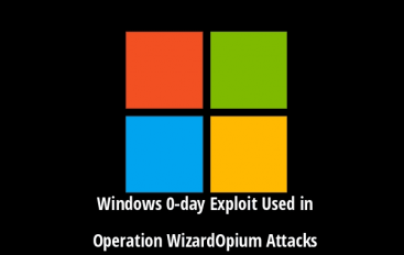 Hackers Used Windows 0-day Exploit CVE-2019-1458 in Operation WizardOpium Cyber Attacks
