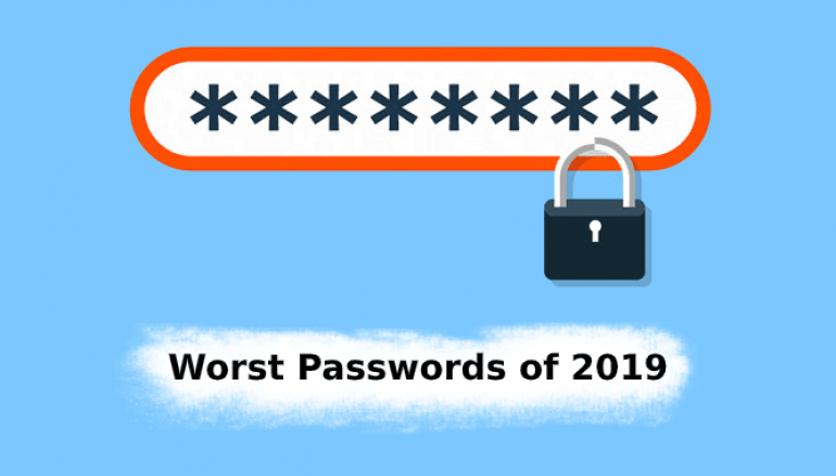 Worst Passwords Used in 2019 – Here is the List of Top 50 Common Passwords