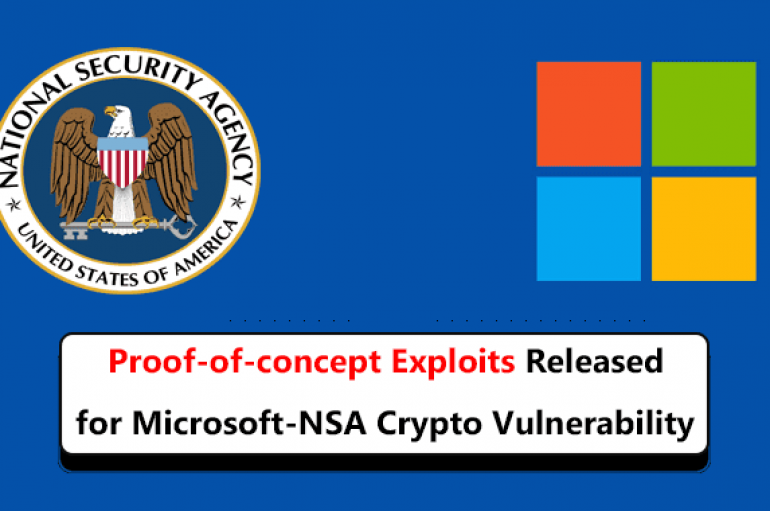 Proof-of-Concept Exploits Released for The Microsoft-NSA Crypto vulnerability – CVE-2020-0601