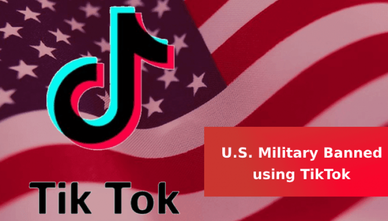 U.S. Military Banned World’s Most Popular Video-Sharing App TilTok on Soldiers Work Mobile Phones