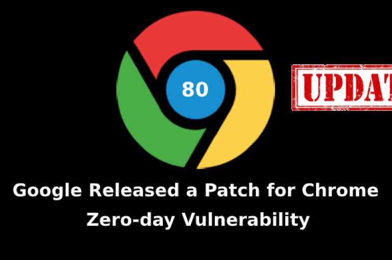 Google Released a Patch for Chrome Zero-day Vulnerability That Actively Exploited in Wide