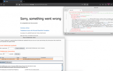 CVE-2019-0604 SharePoint Remote Code Execution (RCE) Vulnerability