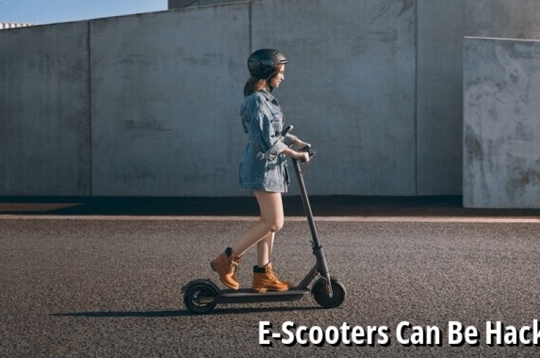 E-Scooters Can Be Hacked Using Remote Locking System Manipulation
