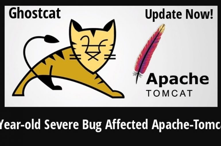 13-year-old Ghostcat Bug Affected Apache-Tomcat Let Hackers Remotely Inject Any Files in The Servers