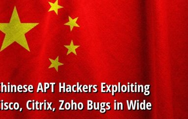 Chinese APT Hackers Launching Mass Cyber Attack Using Cisco, Citrix, Zoho Exploits to Hack Gov & Private Networks