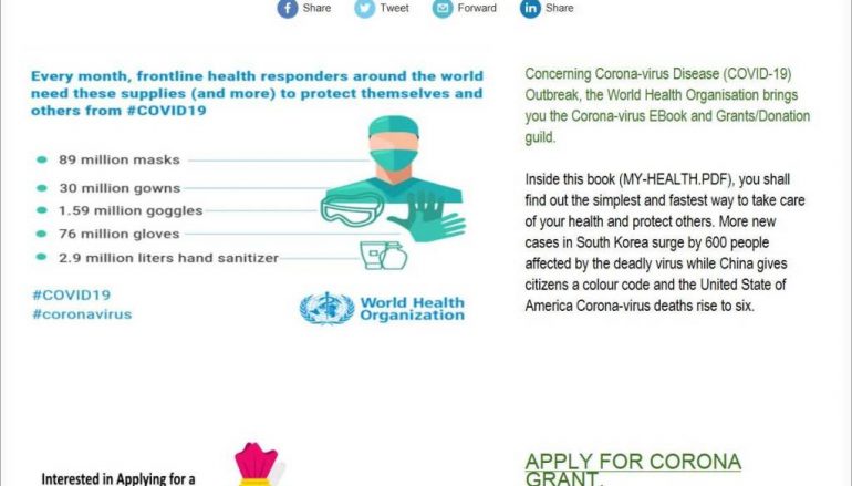 New Coronavirus-Themed Malspam Campaign Delivers FormBook Malware