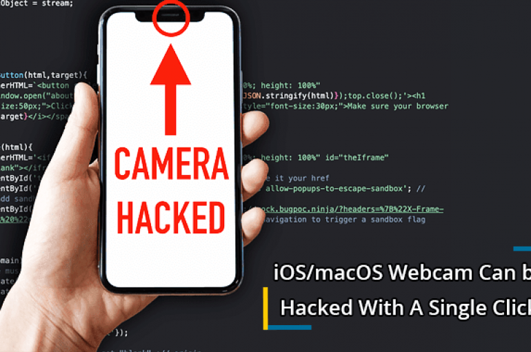 iOS/macOS Webcam Can be Hacked With A Single Click On Malformed Link – Hacker Rewarded $75,000