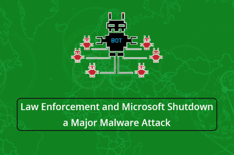 Law Enforcement and Microsoft Shutdown a Major Malware Attack by Mapping 400,000 IP’s