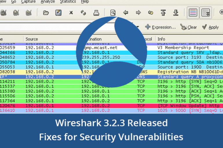Wireshark 3.2.3 Released – Fixes for Security Bugs & Update for Bluetooth, pcap, TLs, & Other Protocols