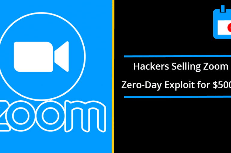 Hackers Are Selling Windows Zoom Zero-Day Exploit for $500,000