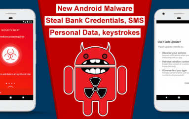 New Android Malware “EventBot” Steals Bank Credentials, SMS, Collect Personal Data, Keystrokes
