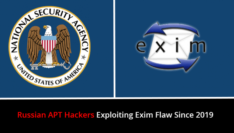 Russian APT Hackers Exploiting Exim Vulnerability Since 2019 – NSA Warns