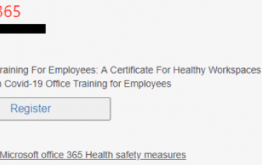 Office 365 Users That are Returning to the Workplace Targeted with Coronavirus Training Resources