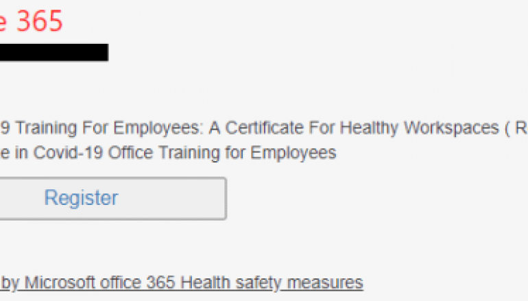 Office 365 Users That are Returning to the Workplace Targeted with Coronavirus Training Resources