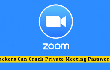 Zoom Flaw Let Hackers to Crack Private Meeting Passwords