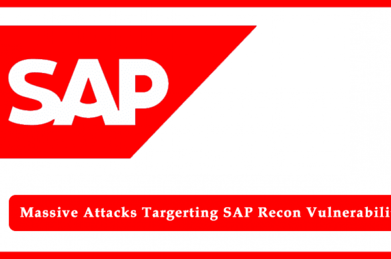 Hackers Massively Scanning for SAP Recon Vulnerability