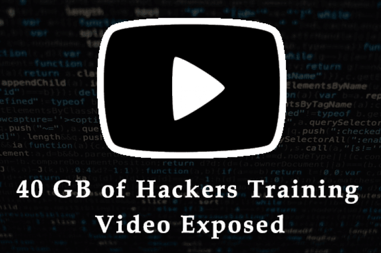 Iranian Threat Group Exposes 40 GBs of their Training Video and Data Files