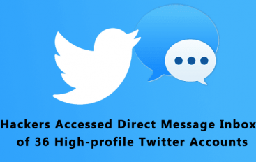 Hackers Accessed Direct Message Inbox of 36 High-profile Twitter Accounts