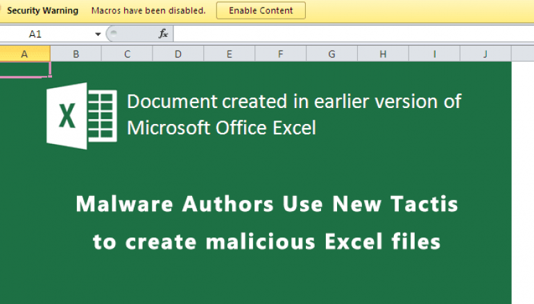 Malware Authors Create Malicious Excel Documents Using the .NET library to Bypass Security Checks