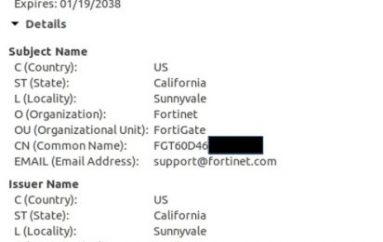Fortinet VPN with Default Certificate Exposes 200,000 Businesses to Hack